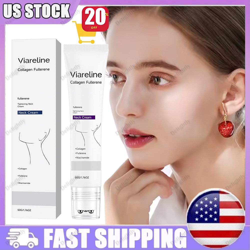 New Magic Collagen Fullerene Neck Cream Neck Skincare with Collagen Peptides 50g