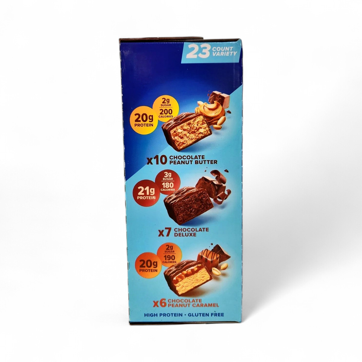 Pure Protein Bars Gluten Free, Chocolate Variety Pack – 23 Count