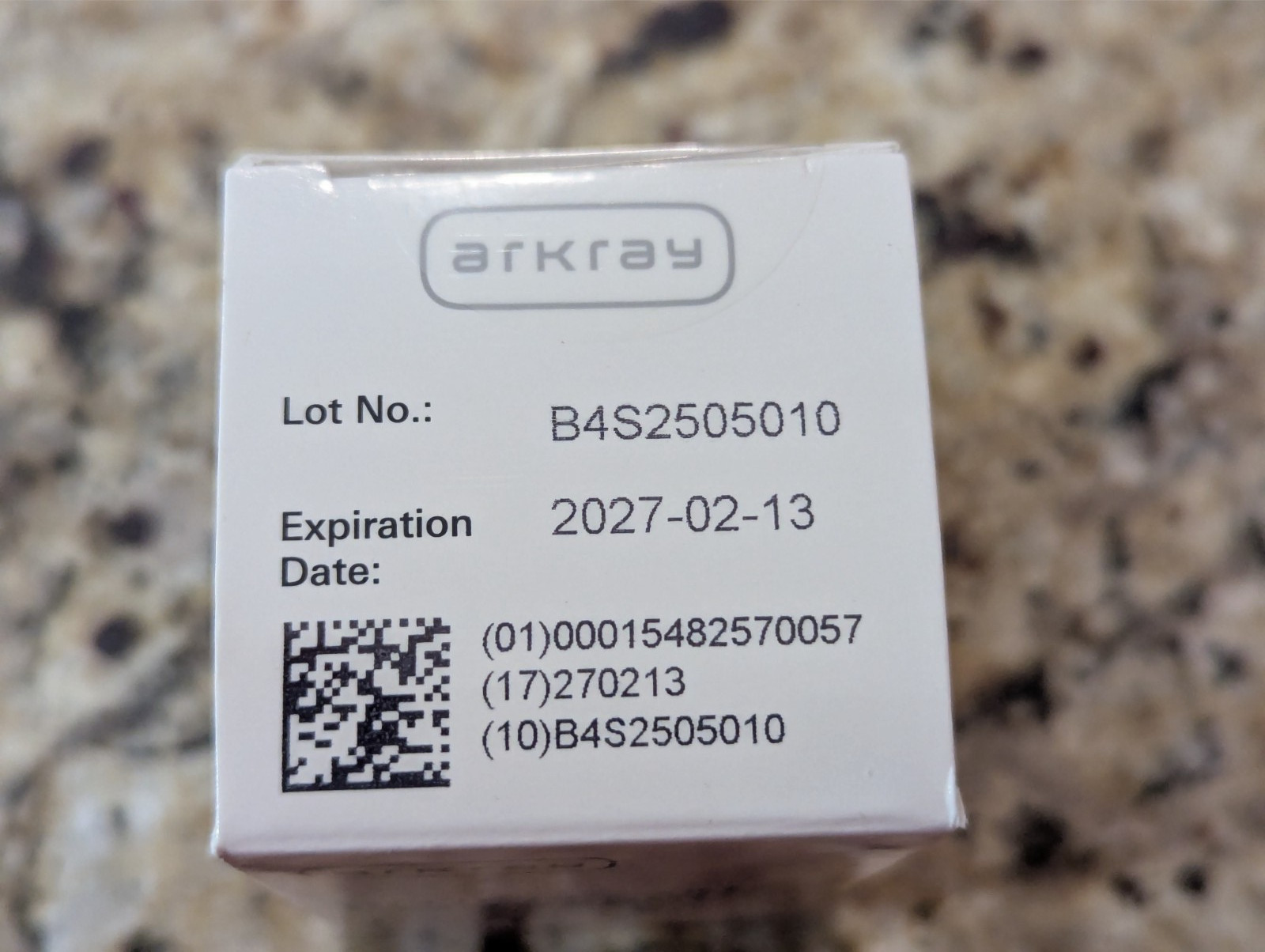 Arkray Glucocard Expression Blood Glucose Test Strips 50 count exp: 02/2027