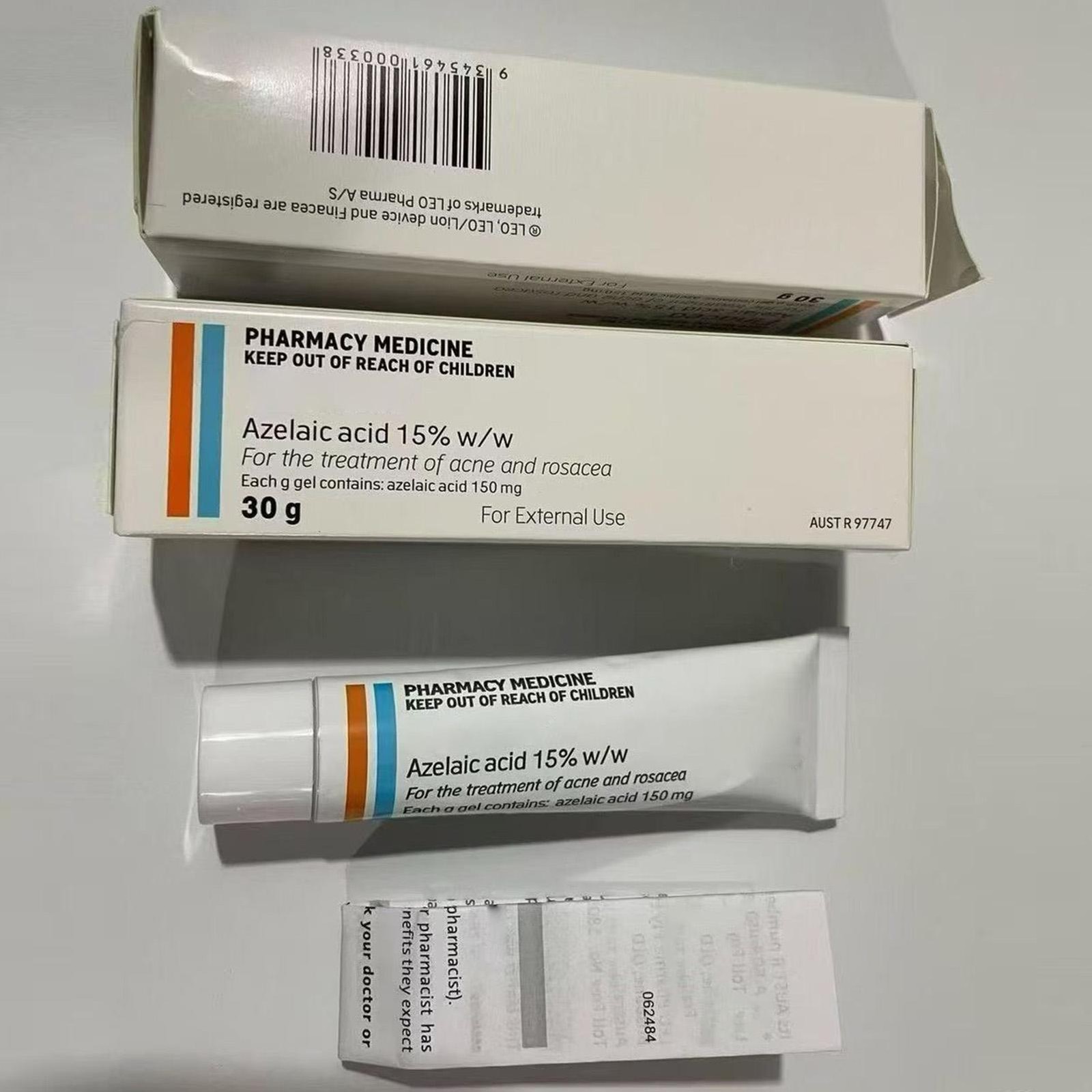 15% Azelaic Acid Acne Treatment Gel 30g Anti-Blemish Cream