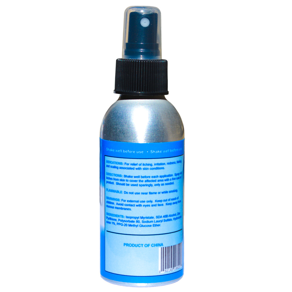 PSOR VAL Spray for Skin Symptoms, Psoriasis, Dandruff, Eczema, 3.72 oz/110 ml
