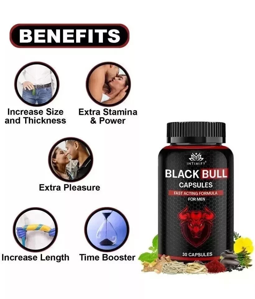 NEW . 30 Powerful Capsules . Works In 10 Minutes. 100% Money Back Guaranteed !