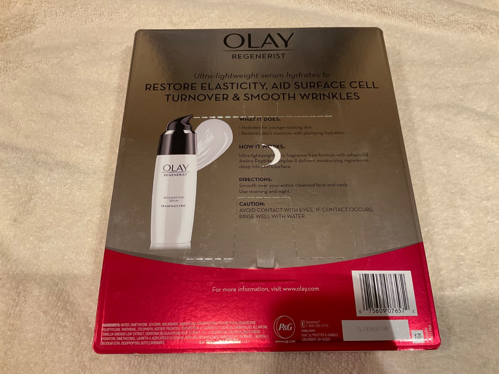 Olay Regenerist Regenerating Lightweight Serum 2pk With Bonus Travel Size