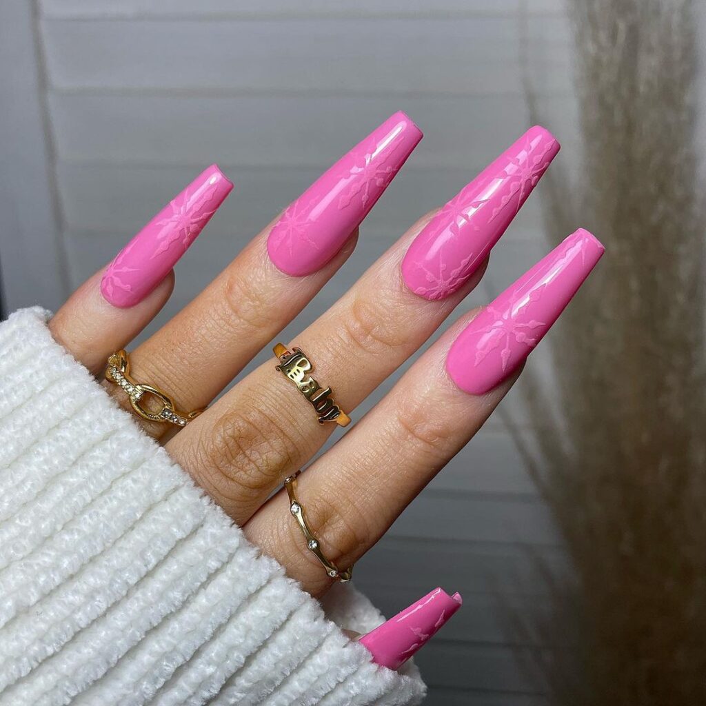 Pink nails designs and ideas