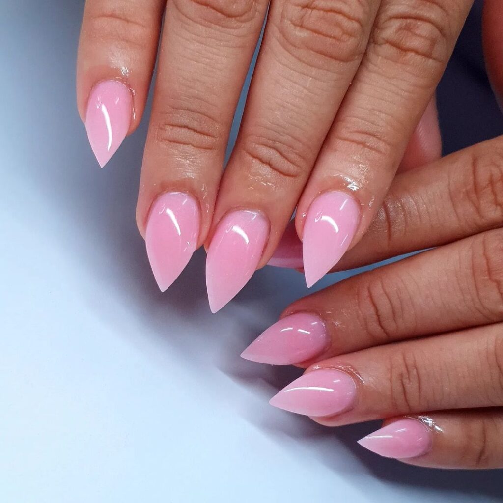 Pink nails designs and ideas