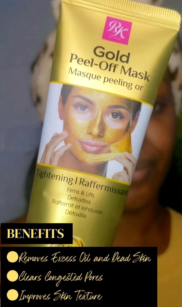 gold peel off mask