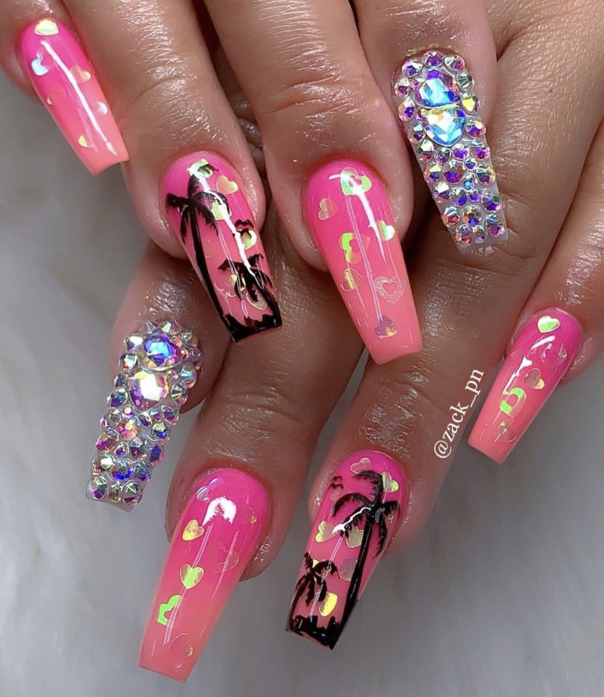 tropical nail designs 