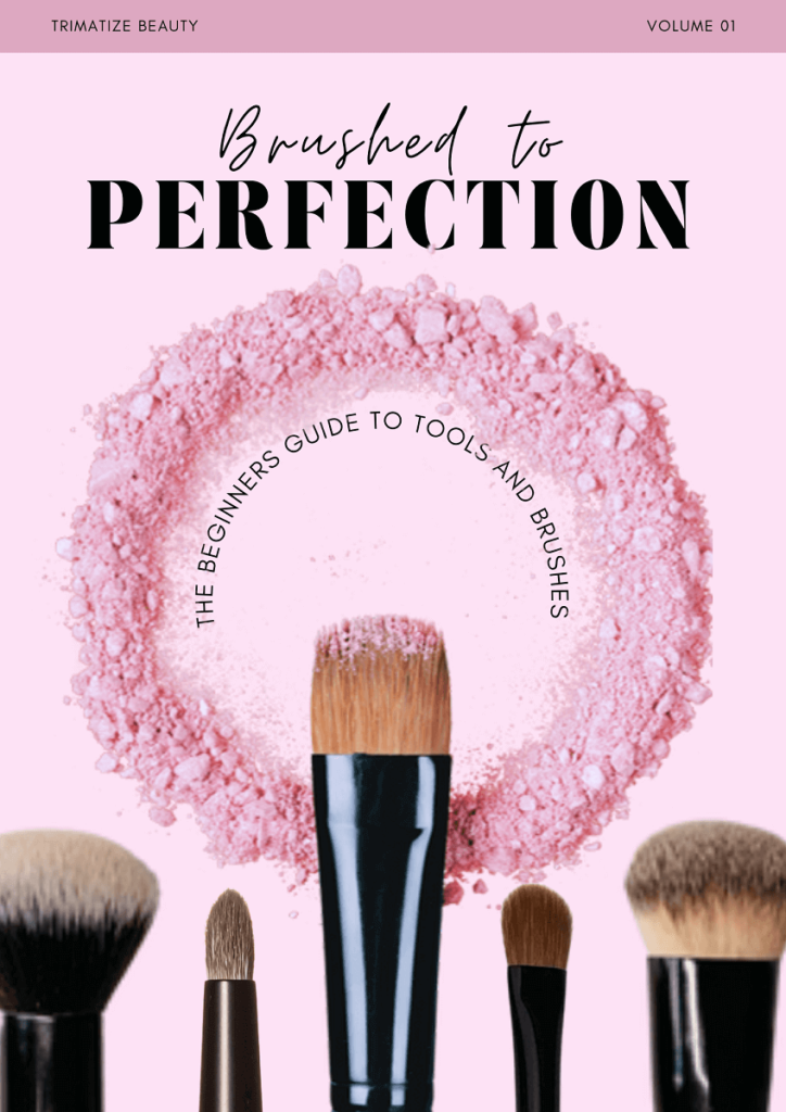 Makeup brushes guide trimatize