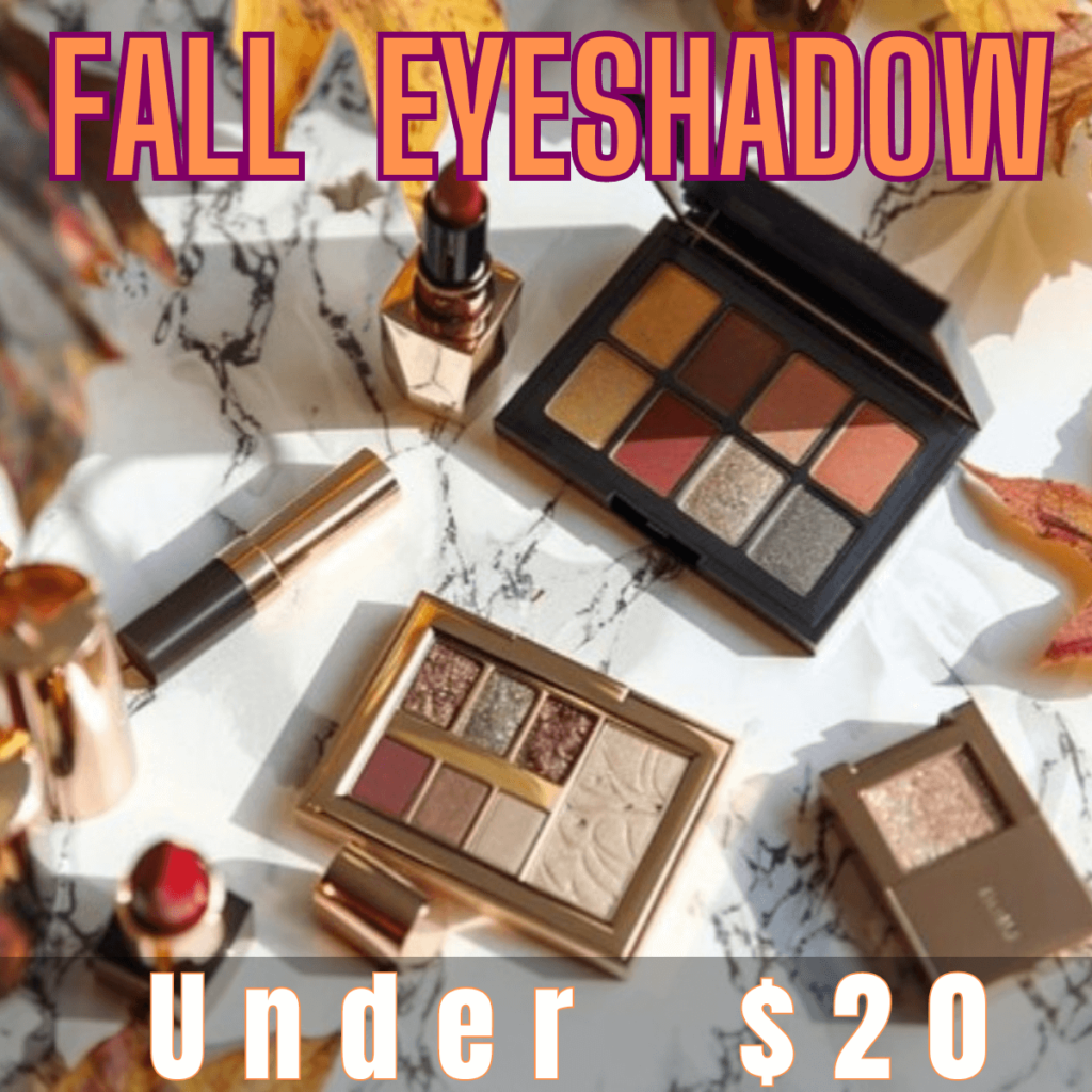 fall eyeshadow palettes under 20