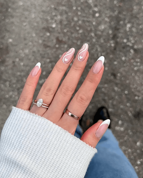 white-nail-designs-hearts