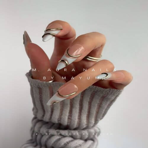 white-nail-designs