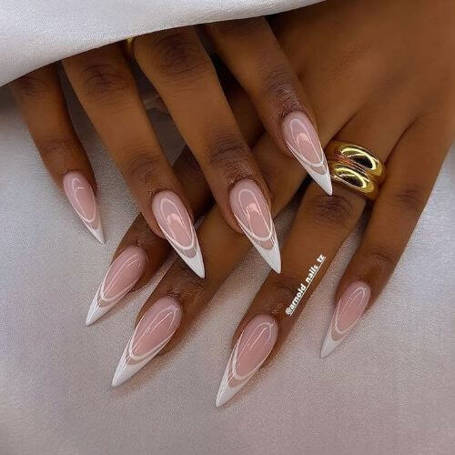 white-nail-designs
