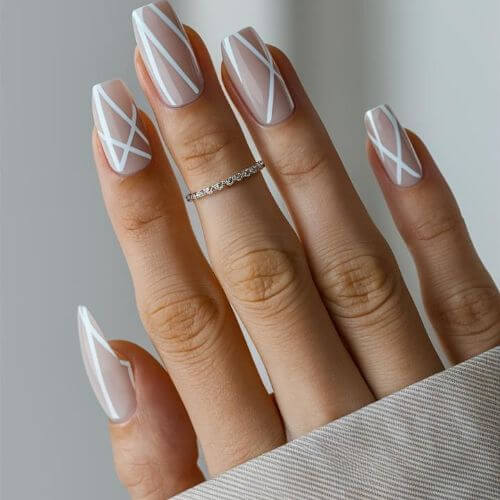 white-nail-designs