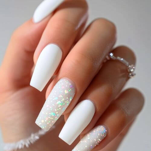white-nail-designs