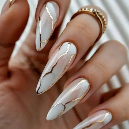 white-nail-designs