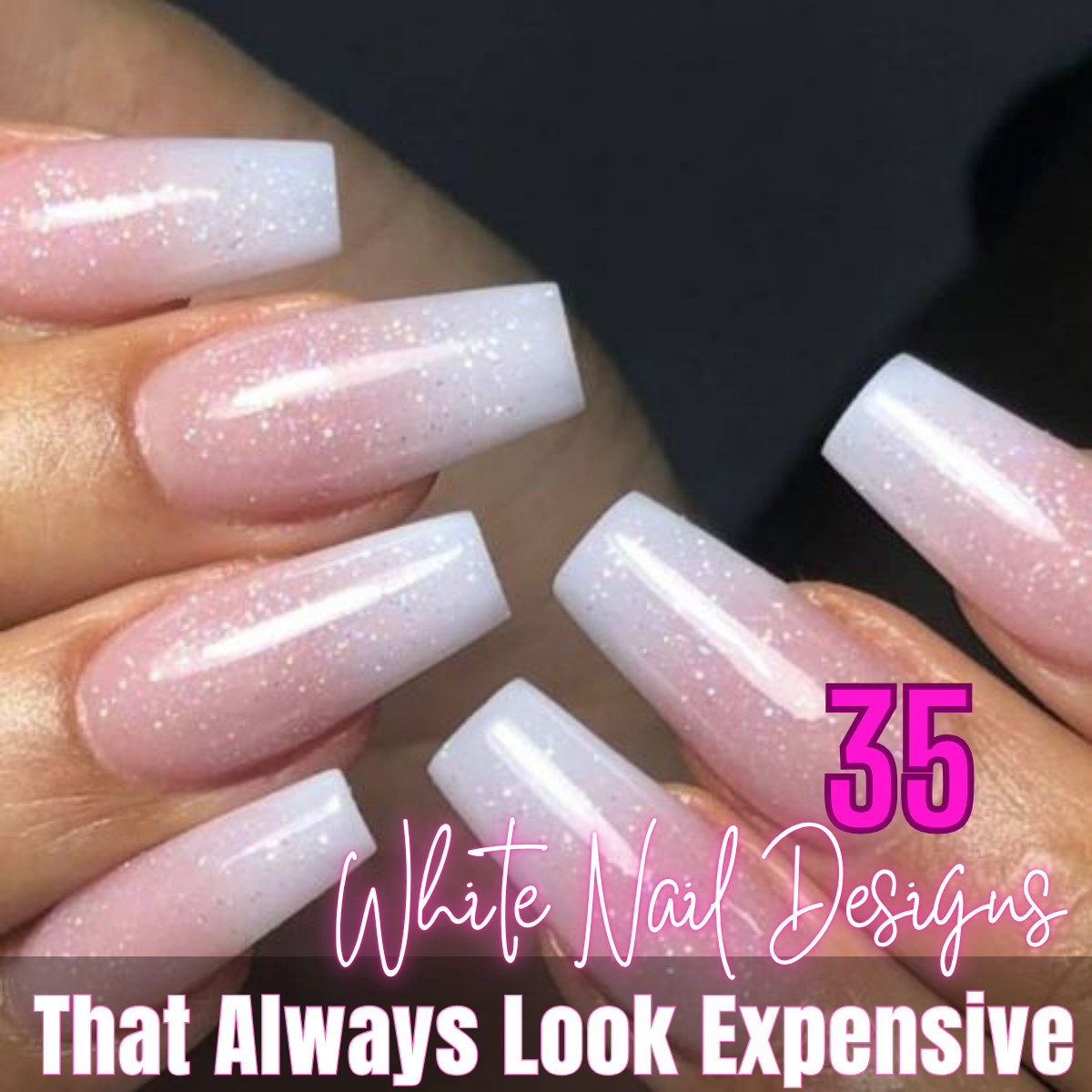 white-nail-designs