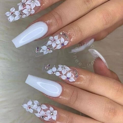 white-nail-designs