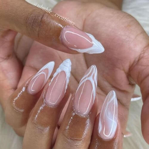 white-nail-designs