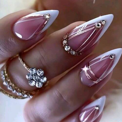 white-nail-designs