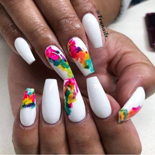 white-nails-colored-accents