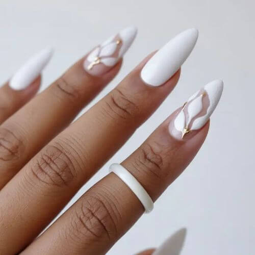 white-nail-designs