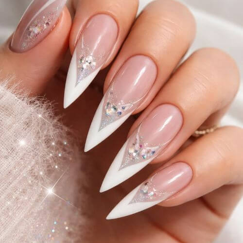 white-nail-designs